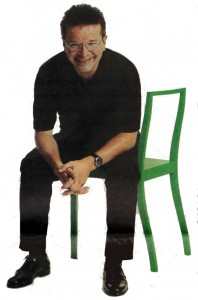 Rudi Anschober auzf dem grünen Regierungssitz auf der Titelseite des OÖ Planet 29/2003 (Grünes Archiv)