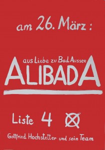 am 26. März: Alibada (Grünes Archiv, Sammlung Gottfried Hochstetter). Photo: Ines Handler