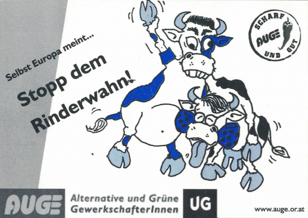 AUGE/UG: Stopp dem Rinderwahn!