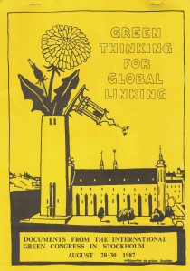 Einladung zum internationalen Kongress "Green thinking, global linking" 